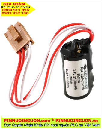 OMRON CVM1D; Pin nuôi nguồn OMRON CVM1D lithium 3.6v 2/3A 1600mAh, Xuất xứ Nhật 